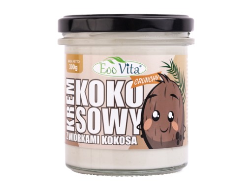 Kokosový krém s hoblinami BEZ CUKRU 300g VEGAN