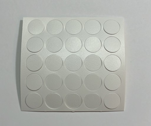 Pfleiderer Nábytková zátka Noble White 11209 VV
