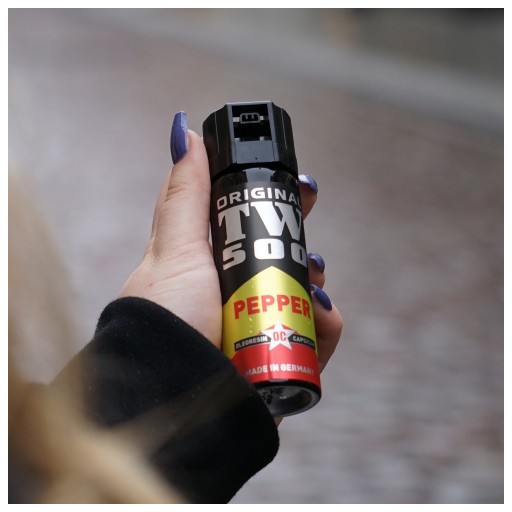 Obranný paprikový sprej Hoernecke TW 500 Cloud OC 10% 63ml
