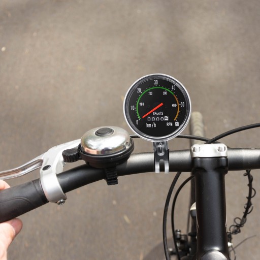 BEZBATÉRIOVÝ, VODEODOLNÝ XL RETRO NAHRÁVAČ NA BICYKLE