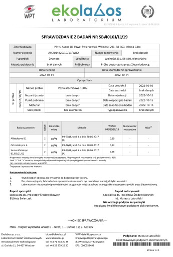 Arašidové maslo, 100% arašidy