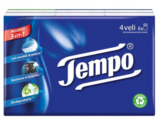 Tempo vreckovky 7322540332704 4 vrstv. 9 ks.