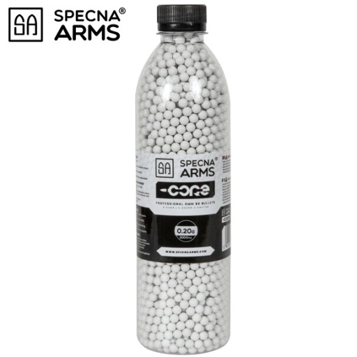 ASG CORE BALLS 0,20g FĽAŠA 3000 ks SPECNA ARMS BIELA