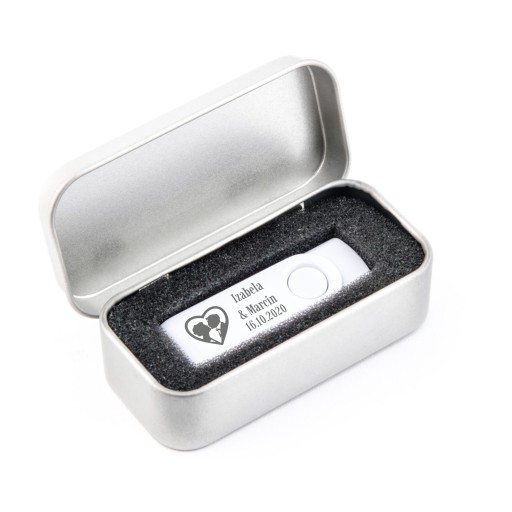Pendrive 4 GB USB 2.0 box + SVADOBNÉ GRAVÍROVANIE