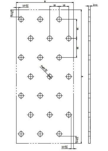 PP2 TYČ TYČ DOMAX PLOCHÁ TYČ DOMAX 40x100x2 10ks