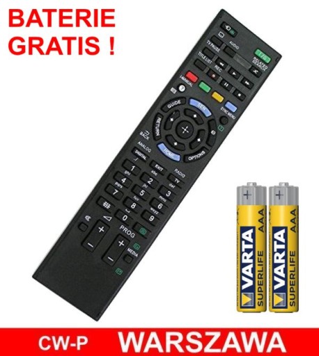 DIAĽKOVÉ OVLÁDANIE pre inteligentné televízory SONY a staršie modely