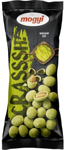 Mogyi Crasssh! Arašidy s príchuťou wasabi 60g