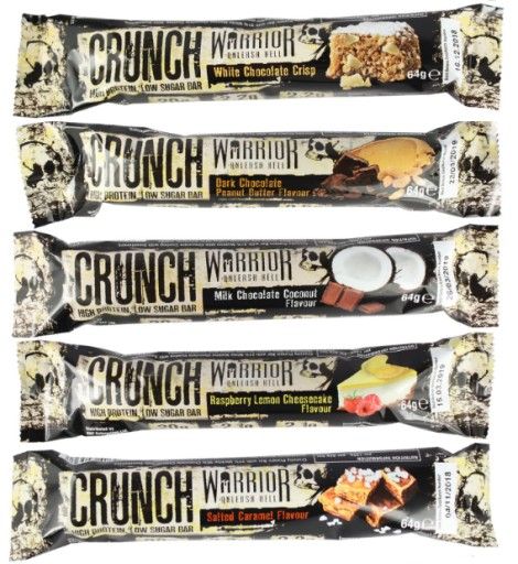 PROTEIN BAR 20g proteín Banana Warrior Crunch 64g