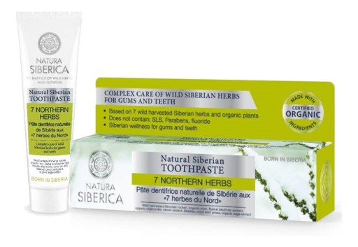 Natura Siberica zubná pasta 7 bylín 100 g