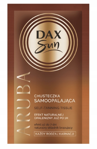 Samoopaľovací obrúsok DAX SUN Aruba