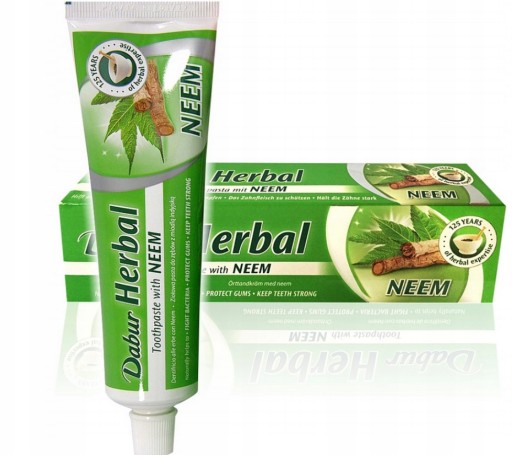 Pasta na odstraňovanie zubného kameňa NATURAL FLUORIDE FREE HERBAL DABUR 100ml