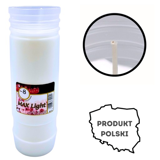 Vložka na olejovú sviečku Max Light 8 dní