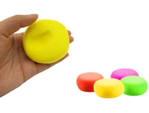 POLYMÉROVÁ PENA SENSORY PLASTICINE 12 KS