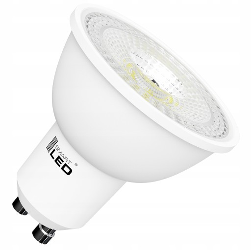 GU10 LED 7W žiarovka, nebliká, teplá biela COB 60°