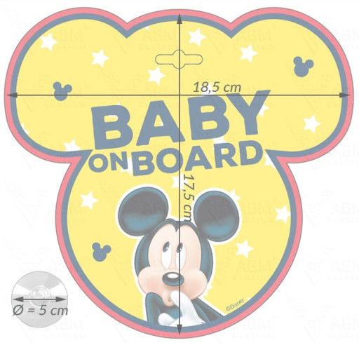 Bábätko na palube MICKEY