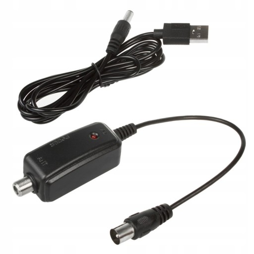 Napájanie terestriálnych DVB-T antén 5V z USB portu TV adaptéra