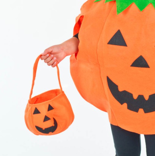 HALLOWEENSKÁ TAŠKA TEKVICOVÝ KOŠÍK NA CUKROVINY