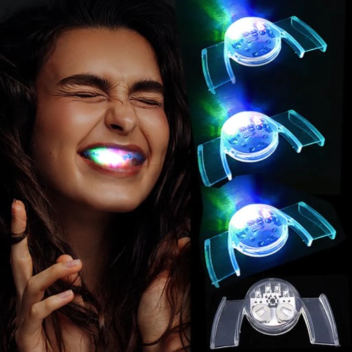Svietiaci RGB LED kryt zubov
