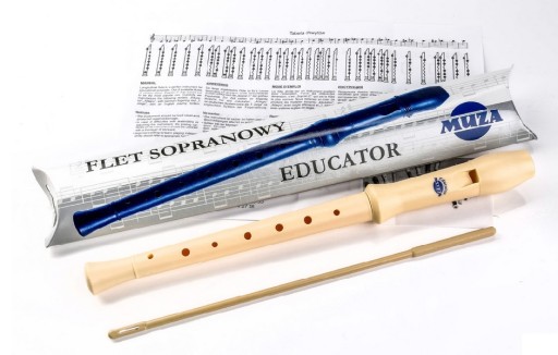 Sopránová zobcová flauta pre školské účely MUZA EDUCATOR POLSKI