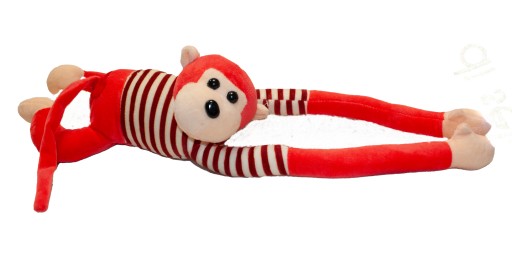 MONKE SO VELKÝM ZAHROMOM SO ZVUKAMI SKUTOČNEJ OPICE 55 cm E1827 EMAJ