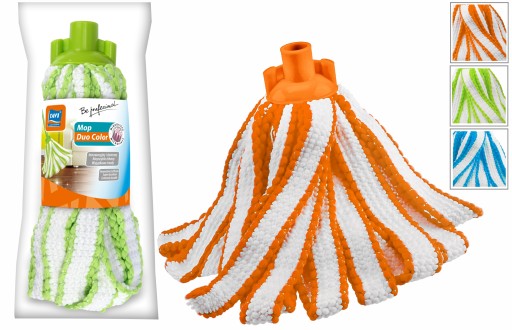 Náhradný mop z mikrovlákna DUO COLOR