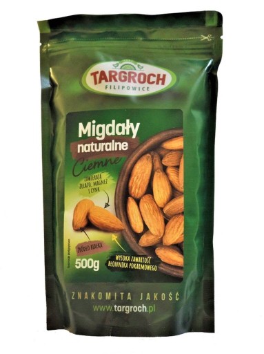 Prírodné mandle 500 g