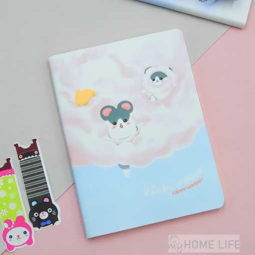 Darček ku Dňu žien, linajkový zošit, Happy Moment, A6, myš