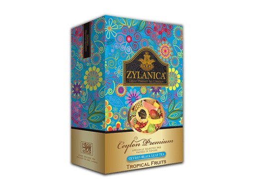 Sypaný čaj s tropickým ovocím ZYLANICA BLACK TEA TROPICAL 100g
