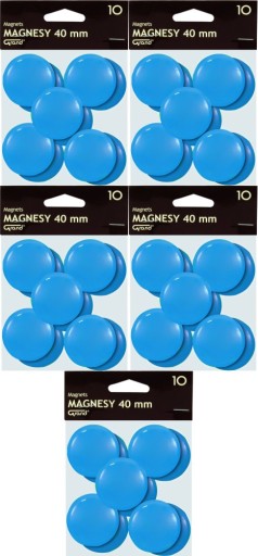 Magnety 40mm modré (10 ks) 130-1702 GRAND