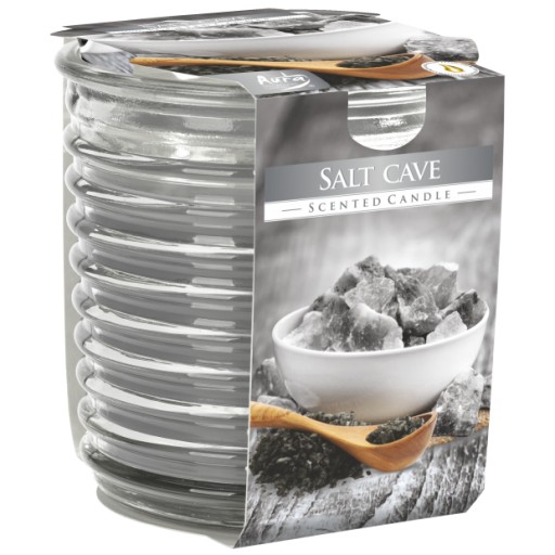 Vonná sviečka v skle BISPOL 28H SALT CAVE