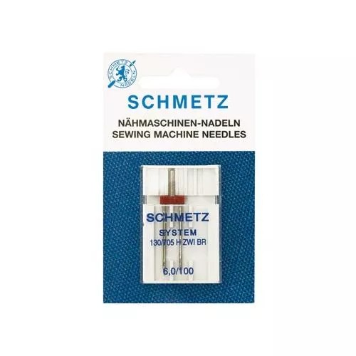 Schmetz ihla na džínsy, dvojitá, 6,0/100