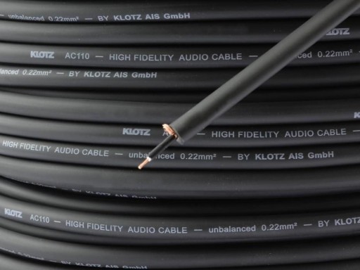KLOTZ AC104 GITAROVÝ KÁBEL SIGNÁLOVÝ KÁBEL OFC