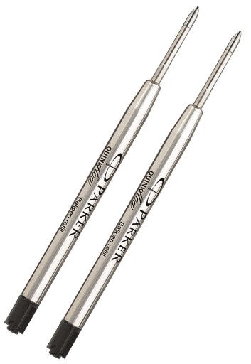 Náplň do pera Parker 1650369 BLACK M 2 ks