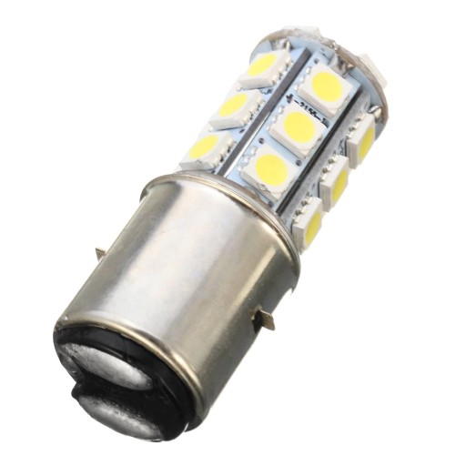 LED žiarovka predná 12V BA20D tuningový skúter Cros ATV Quad Bashan Eagle Loncin