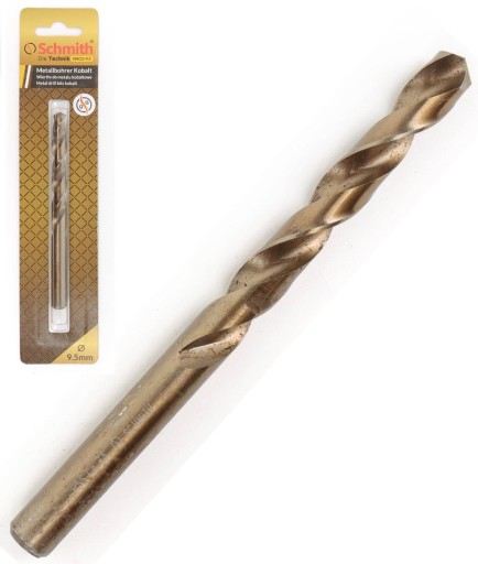 KOBALTOVÝ KOVOVÝ VRTÁK 9,5mm HSS-Co PRE LIATINU SILNÝ SCHMITH