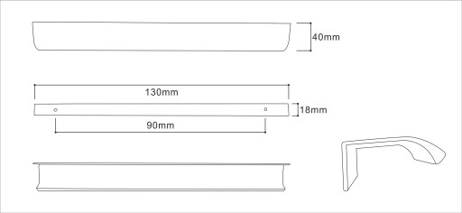 KĽÚČKA JAWA HRANA BRÚSENÁ STRIEBORNÁ 130mm