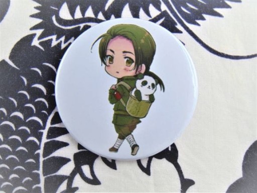 Hetalia China 58mm kolík