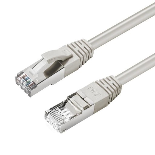 MicroConnect CAT6A UTP 1,5m sivá LSZH
