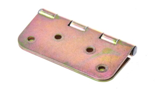 Pletený pánt 80 x 80mm konštrukcia, pozinkovaný zlato, 2 ks