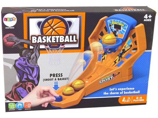 Arkádová hra Odpaľovač basketbalových loptičiek