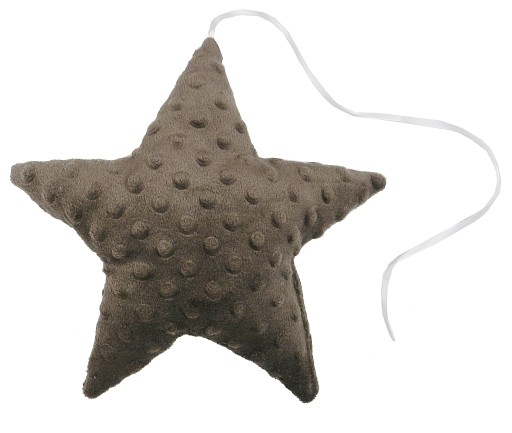 MINKY STAR / prívesok, vankúš 27cm Belbi
