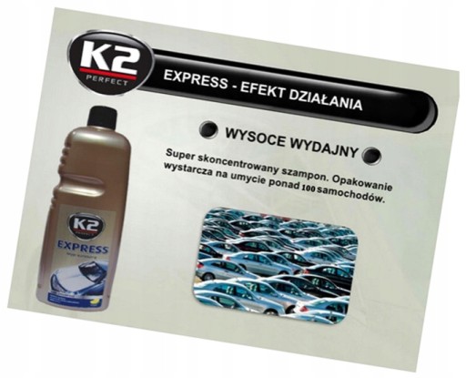 K2 EXPRESS EFFICIENT AUTOSHAMPOO 1000ml FV