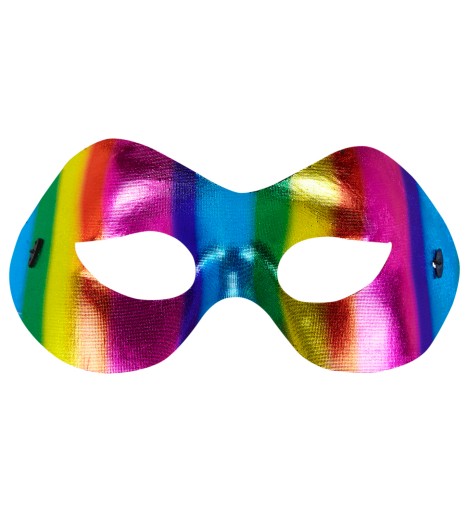 Kovová karnevalová guľa Rainbow Benátska MASKA