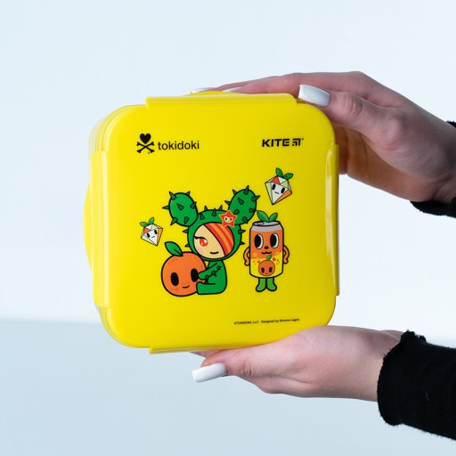 OBEDNÍK DO DETSKEJ ŠKOLY OBEDNÍK 860ml TOKIDOKI ŽLTÝ DRAKA