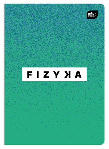 Zápisník A5 so 60 štvorcovými stranami FYZIKA INTERPRINT