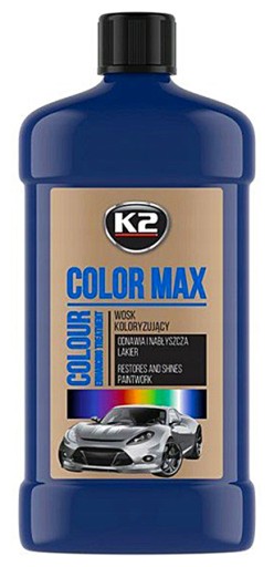 NAVY BLUE K2 COLOR MAX FAREBNÝ VOSK 500 ML W0