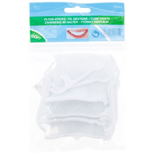 DENTÁLNA niť, zubná niť, 75 ks