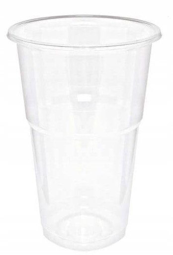 PLASTOVÝ POHÁR NA PIVO 400ML - 50 ks