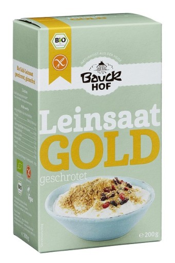 Golden Ground Bezlepkový BIO Ľan 200g