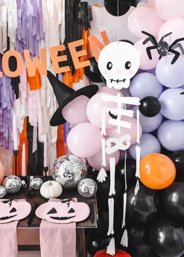 HALLOWEENSKÉ OZDOBY SKELETON BONEBODY 110cm 1ks
